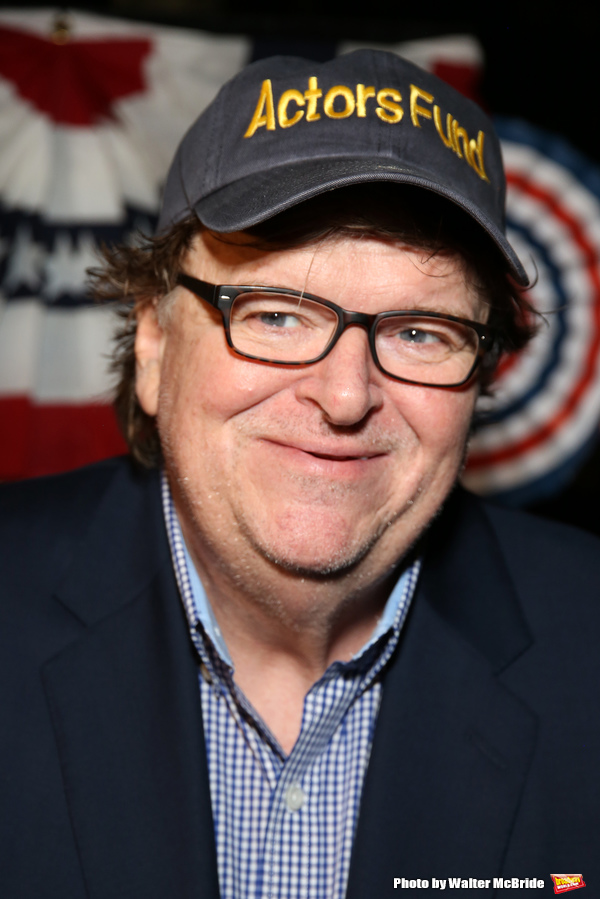 Photo Coverage: Michael Moore Celebrates Broadway Debut in THE TERMS OF MY SURRENDER Image