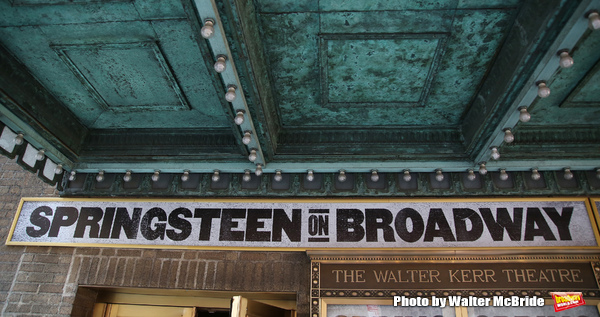 Up on the Marquee: SPRINGSTEEN ON BROADWAY Image