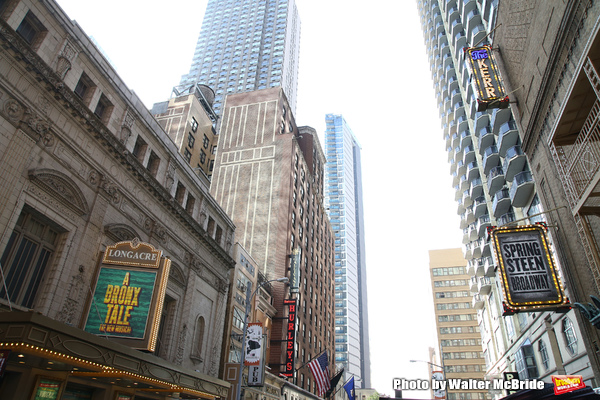 Up on the Marquee: SPRINGSTEEN ON BROADWAY Image