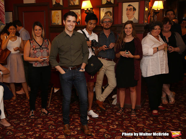 Photo Coverage: Sardi's Unveils Portrait of BANDSTAND's Corey Cott Image