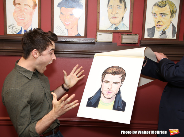 Photo Coverage: Sardi's Unveils Portrait of BANDSTAND's Corey Cott Image