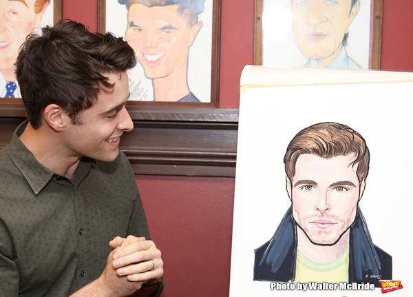 Photo Coverage: Sardi's Unveils Portrait of BANDSTAND's Corey Cott Image