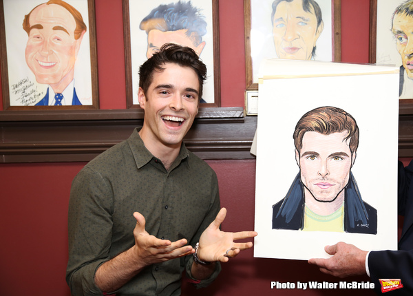 Photo Coverage: Sardi's Unveils Portrait of BANDSTAND's Corey Cott Image