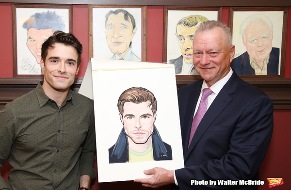 Photo Coverage: Sardi's Unveils Portrait of BANDSTAND's Corey Cott Image