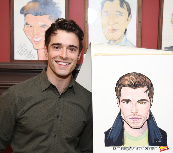 Photo Coverage: Sardi's Unveils Portrait of BANDSTAND's Corey Cott Image