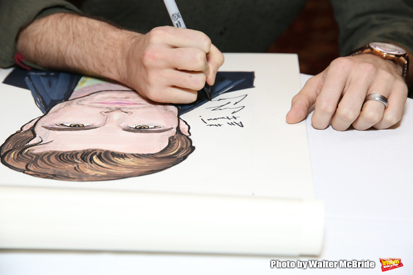 Photo Coverage: Sardi's Unveils Portrait of BANDSTAND's Corey Cott Image