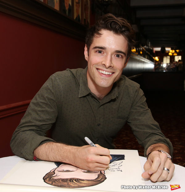 Photo Coverage: Sardi's Unveils Portrait of BANDSTAND's Corey Cott Image