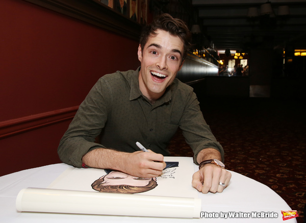 Photo Coverage: Sardi's Unveils Portrait of BANDSTAND's Corey Cott Image