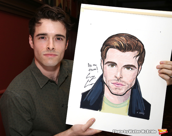 Photo Coverage: Sardi's Unveils Portrait of BANDSTAND's Corey Cott Image