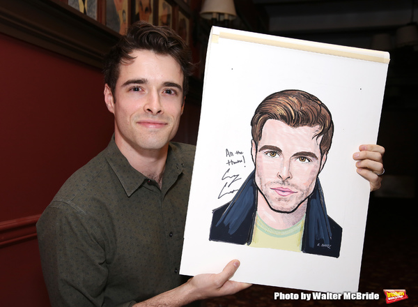 Photo Coverage: Sardi's Unveils Portrait of BANDSTAND's Corey Cott Image