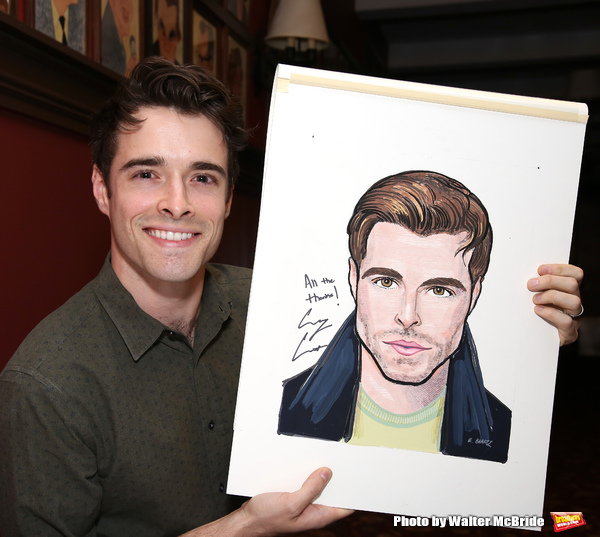 Photo Coverage: Sardi's Unveils Portrait of BANDSTAND's Corey Cott Image