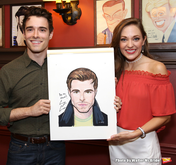 Photo Coverage: Sardi's Unveils Portrait of BANDSTAND's Corey Cott Image