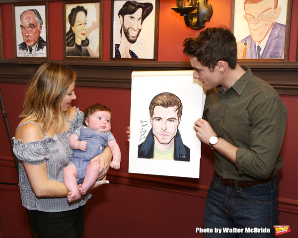 Photo Coverage: Sardi's Unveils Portrait of BANDSTAND's Corey Cott Image