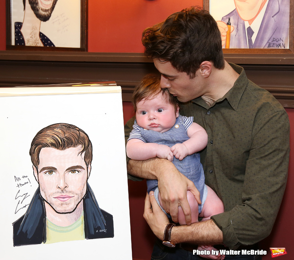 Photo Coverage: Sardi's Unveils Portrait of BANDSTAND's Corey Cott Image