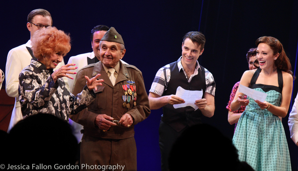 Photo Coverage: BANDSTAND Marks 'Spirit of '45' Day with America's Longest Working Rosie the Riveter Image