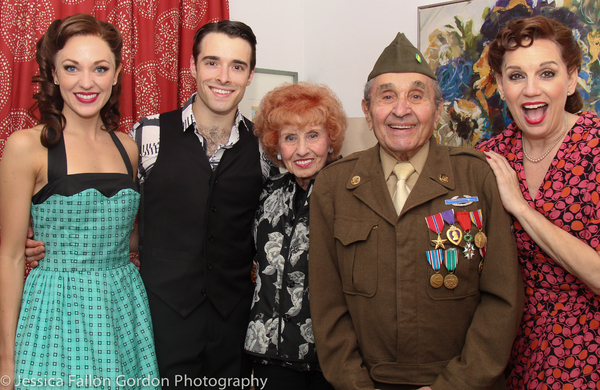 Photo Coverage: BANDSTAND Marks 'Spirit of '45' Day with America's Longest Working Rosie the Riveter Image