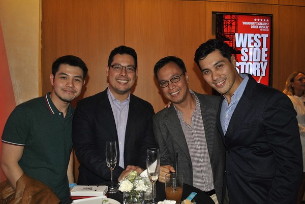 Fred Lo, Jon-Jon Rufino, Rony Fortich, Gian Magdangal Photo