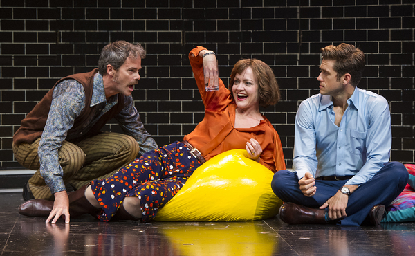 James Ludwig, Jane Pfitsch and Aaron Tveit Photo