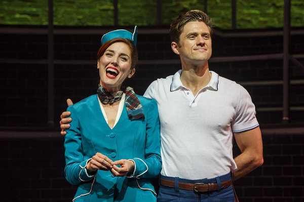 Mara Davi and Aaron Tveit Photo