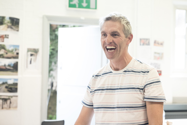 Photo Flash: Sneak Peek Inside Rehearsal for English Touring Theatre's THE WEIR 