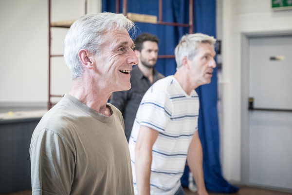 Photo Flash: Sneak Peek Inside Rehearsal for English Touring Theatre's THE WEIR 