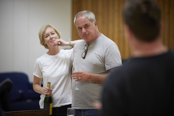 Photo Flash: In Rehearsals for OSLO at National Theatre Image
