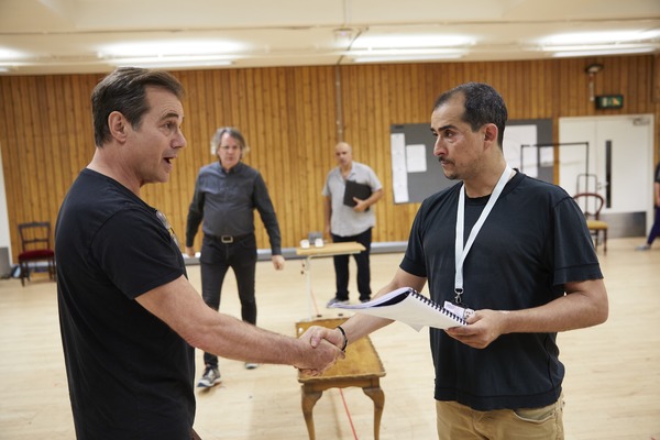 Photo Flash: In Rehearsals for OSLO at National Theatre Image