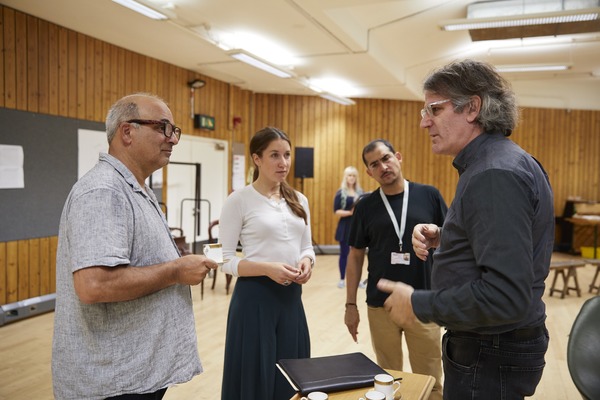 Photo Flash: In Rehearsals for OSLO at National Theatre Image