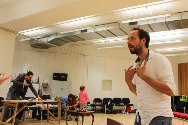 Photo Flash: In Rehearsals for OSLO at National Theatre Image