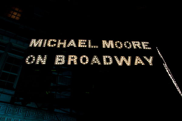 Photo Coverage: Michael Moore Leads Protest from Broadway to Trump Tower Image