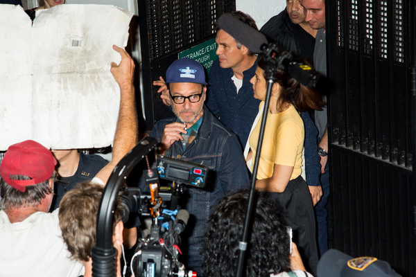 Photo Coverage: Michael Moore Leads Protest from Broadway to Trump Tower Image