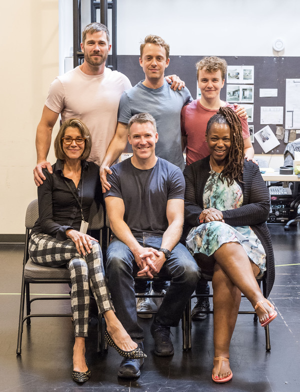 Photo Flash: Inside Rehearsals for Paul Rudnick's New Play BIG NIGHT at the Douglas Image