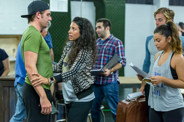 Photo Flash: ROCK OF AGES Enters 'The Final Countdown' in Rehearsal at Drury Lane Image