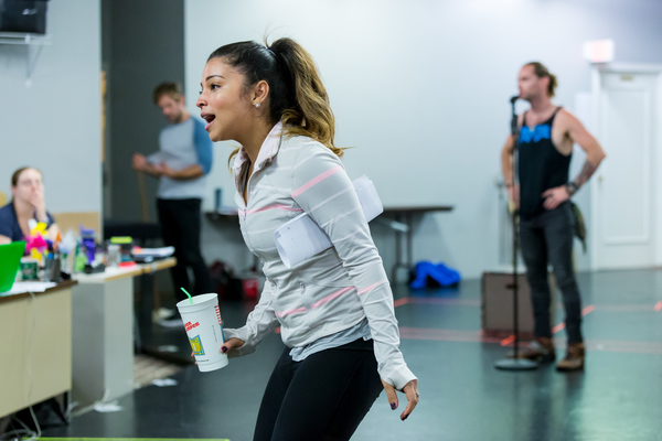 Photo Flash: ROCK OF AGES Enters 'The Final Countdown' in Rehearsal at Drury Lane Image