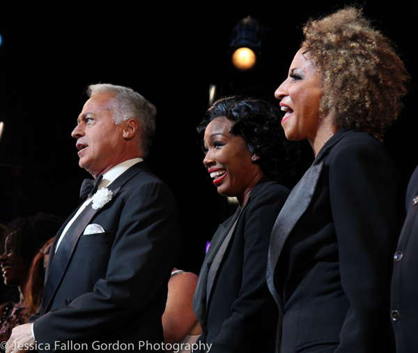 Tom Hewitt, Brandy Norwood and Lana Gordon Photo