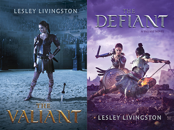 Reviewing THE VALIANT by Lesley Livingston, now in development for a series on THE CW! Image