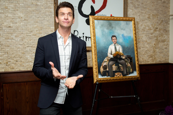 Photo Coverage: Andy Karl Receives GROUNDHOG DAY Portrait at Tony's Di Napoli! Image