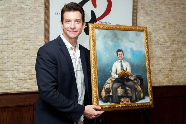 Photo Coverage: Andy Karl Receives GROUNDHOG DAY Portrait at Tony's Di Napoli! Image