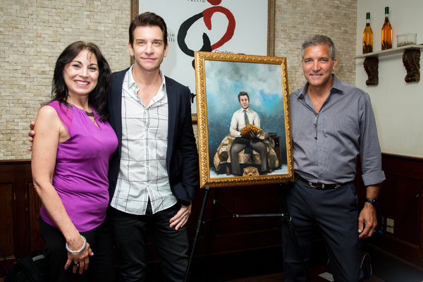 Photo Coverage: Andy Karl Receives GROUNDHOG DAY Portrait at Tony's Di Napoli! Image