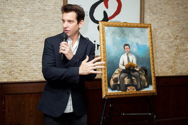 Photo Coverage: Andy Karl Receives GROUNDHOG DAY Portrait at Tony's Di Napoli! Image