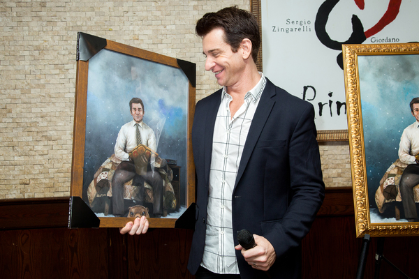 Photo Coverage: Andy Karl Receives GROUNDHOG DAY Portrait at Tony's Di Napoli! Image