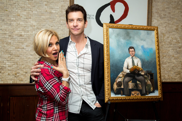 Photo Coverage: Andy Karl Receives GROUNDHOG DAY Portrait at Tony's Di Napoli! Image