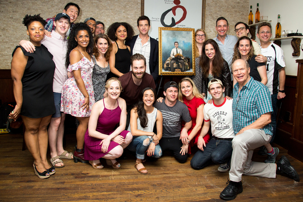 Photo Coverage: Andy Karl Receives GROUNDHOG DAY Portrait at Tony's Di Napoli! Image