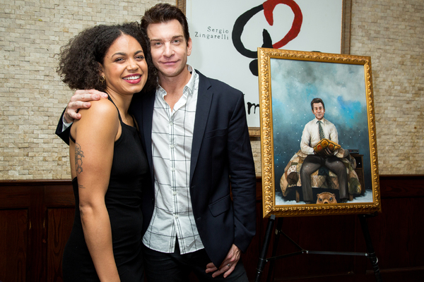 Photo Coverage: Andy Karl Receives GROUNDHOG DAY Portrait at Tony's Di Napoli! Image