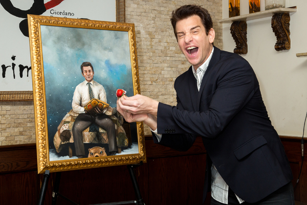 Photo Coverage: Andy Karl Receives GROUNDHOG DAY Portrait at Tony's Di Napoli! Image