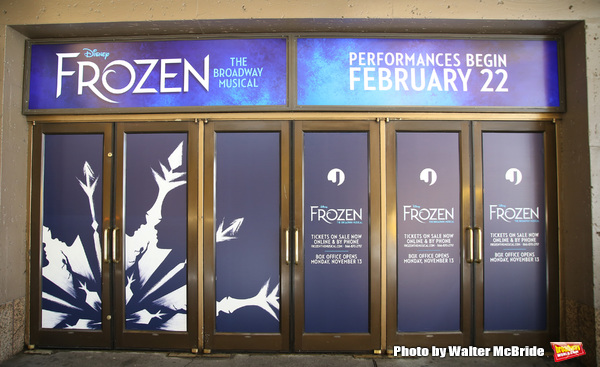 Up on the Marquee: FROZEN Image