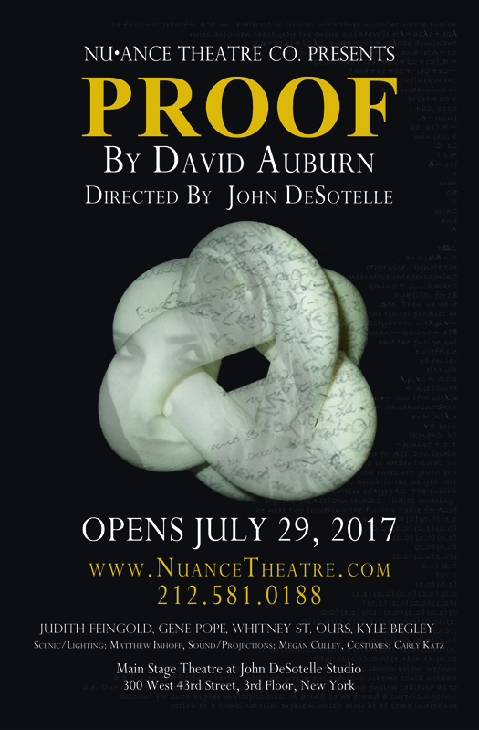 Review: The Theoretical Existence that is Nu•ance Theatre Co.'s PROOF Image