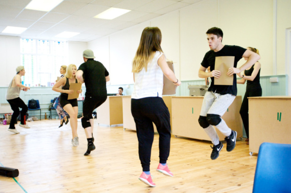 Photo Flash: In Rehearsal with London Fringe Premiere of 9 TO 5 THE MUSICAL Image
