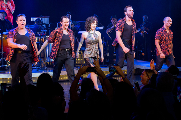 Photo Coverage: Gloria and Emilio Estefan Join Cast of ON YOUR FEET for Final Broadway Bows! Image