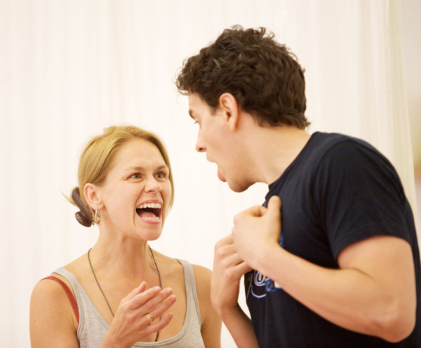 Photo Flash: In Rehearsals for the UK Premiere of TENDERLY 